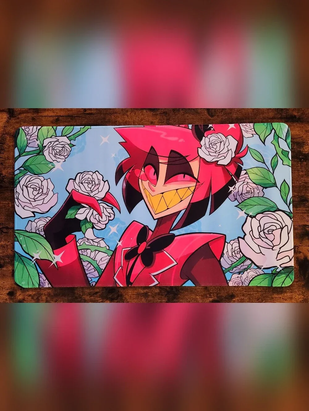 Rare Alastor Spring Playmat - Hazbin Hotel